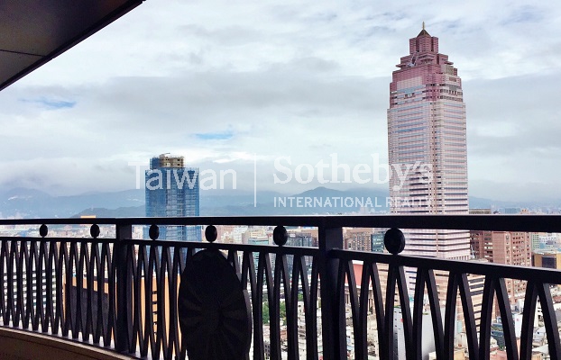 揚昇君臨景觀鋼骨高樓景觀照